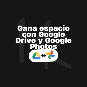 Taller gana espacio con Google Drive y Google Photos